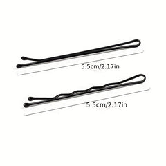 25 Pcs Hair Clips Pins Curly Wavy Slides Bobby Pins Styling Accessories