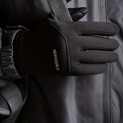 Winter Warm Thickened Gloves Windproof Waterproof Anti slip Touch Screen