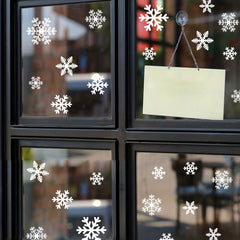 Christmas Snowflake Window Sticker Removable Waterproof Vinyl Wall Decor