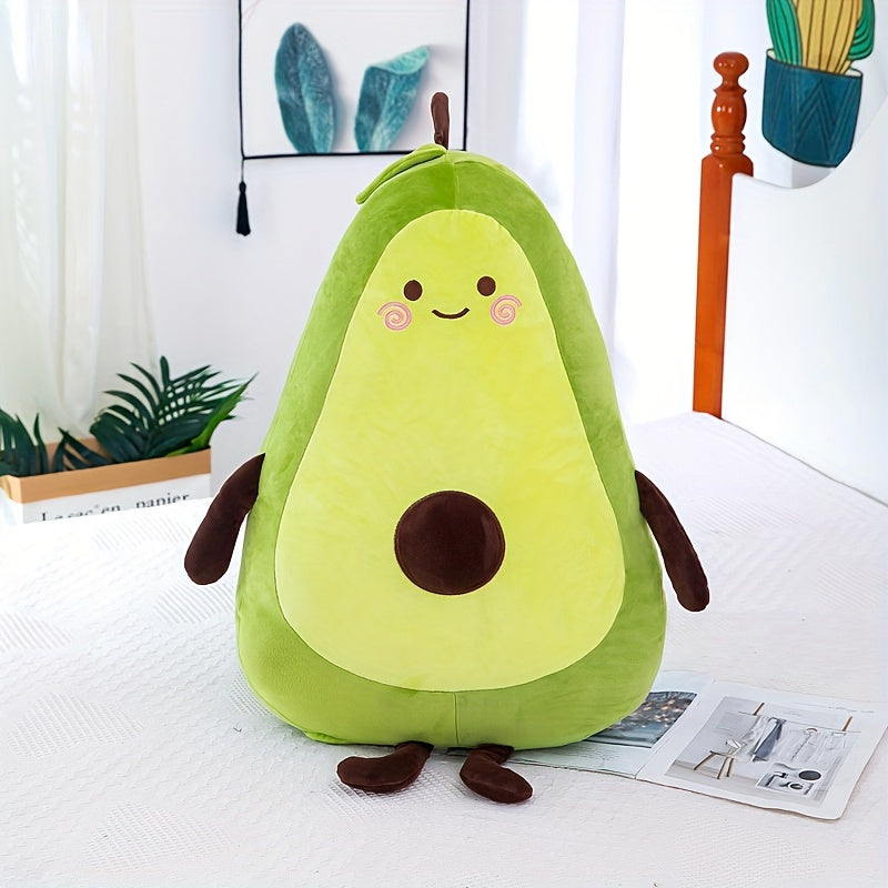 Avocado Plush Toy Fruit Stuffed Pillow Ornament Christmas Gift