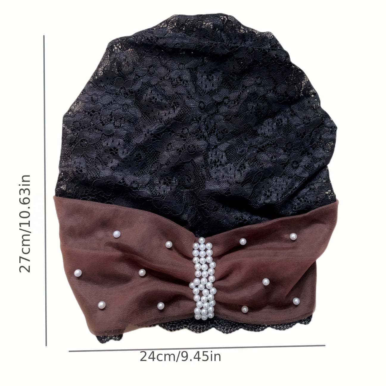 Vintage Lace Hijab Boho Head Scarf Chemo Cap Hair Accessories
