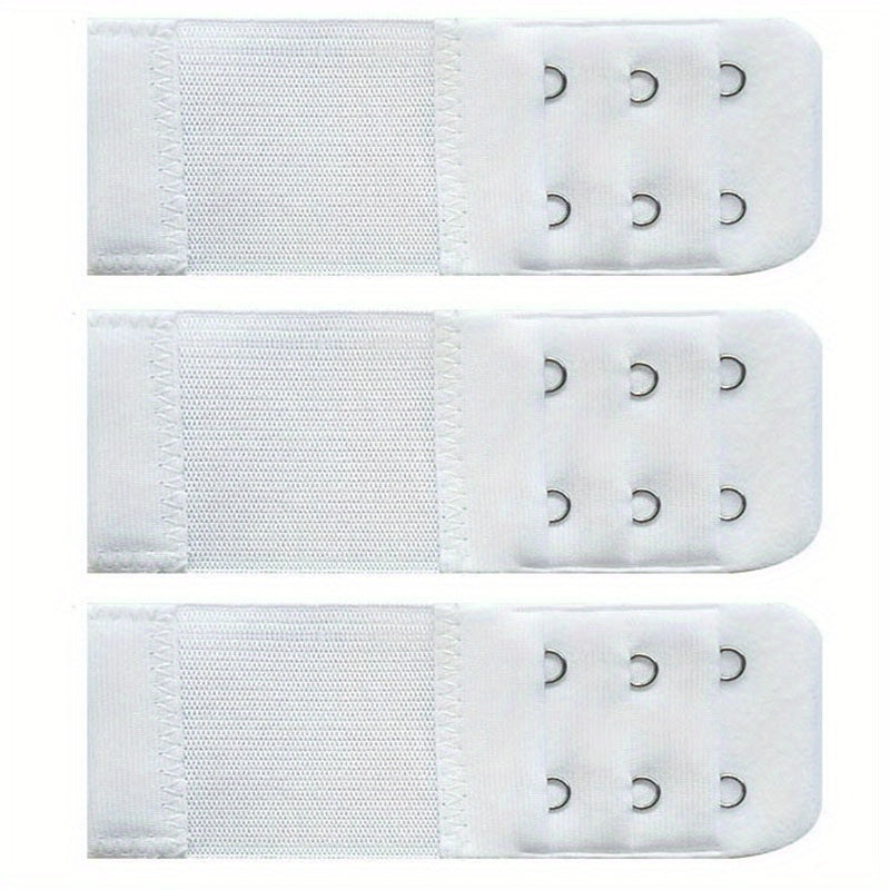 3pcs Bra Extension Buckle Set Elastic Bra Strap Extenders