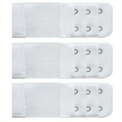 3pcs Bra Extension Buckle Set Elastic Bra Strap Extenders