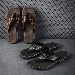 Women's Outdoor Flip Flops Summer Sandals Retro Slip-On Slippers