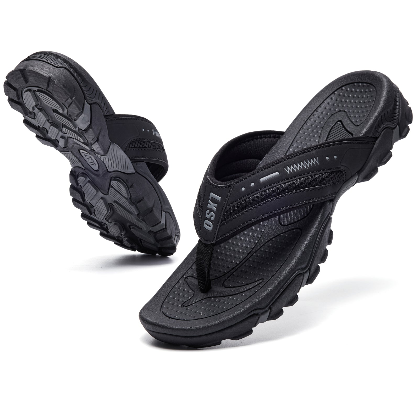 Men's Arch Support Flip Flops Athletic Sandals