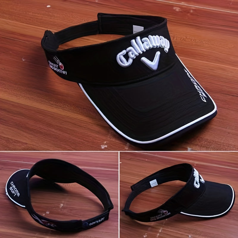 Letter Embroidery Caps Sun Visor Hat Men Women