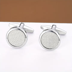 Romantic Round Cufflinks Business For Men