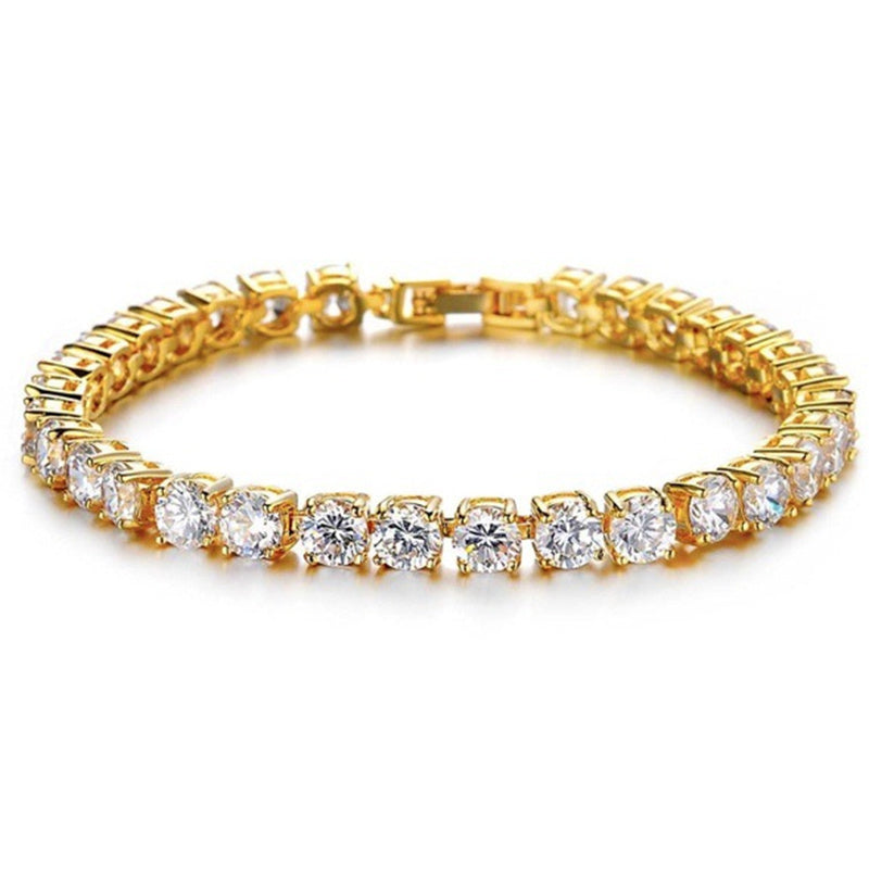 Hip Hop Claw Chain Bracelet Men's Diamond Rhinestone Chain