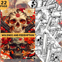 Loneliness & Redemption Coloring Book - Deluxe Edition