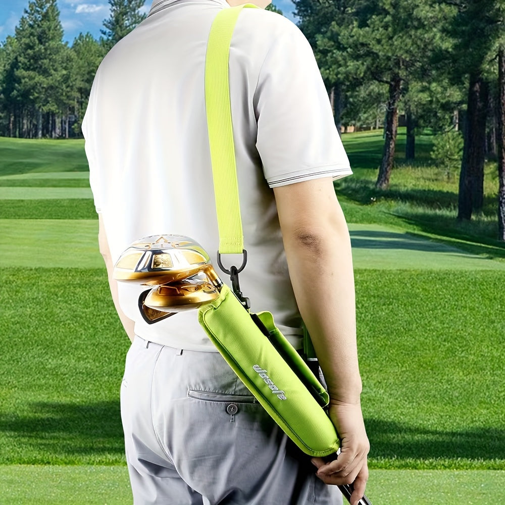 Portable Golf Club Bag Holds 3-5 Clubs