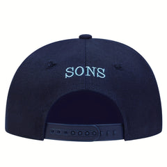 Diamond Embroidery Snapback Hat Unisex Baseball Cap