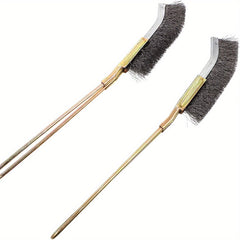 2pcs Long Handle Bird Cage Cleaning Brush and Feeder Parrot Pet Cage Cleaner