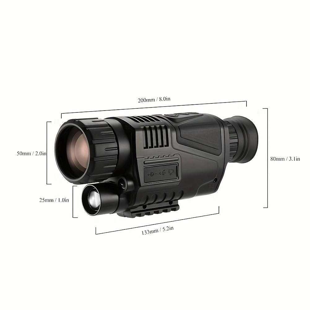 8x Digital Zoom Night Vision Monocular with 32G Memory Card