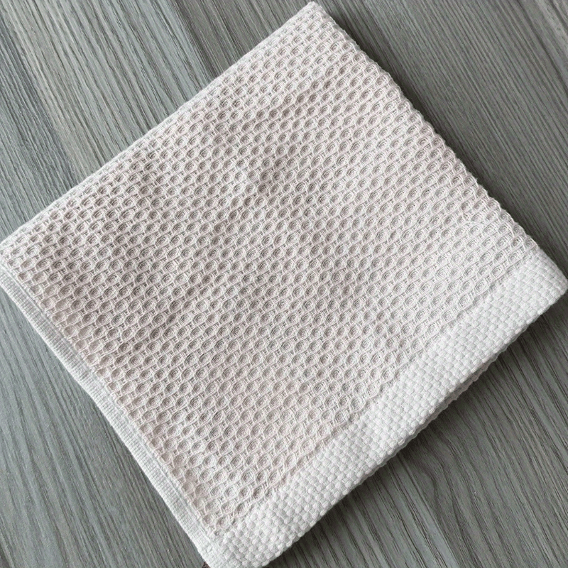 Soft Waffle Weave Dish Towels Absorbent Kitchen Cleaning Towel