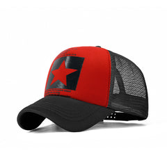 Pentagram Pattern Mesh Baseball Cap