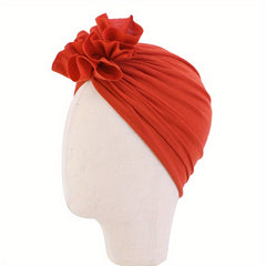 Flower Baby Hat Toddler Turban Infant Head Wraps Bonnet Beanie Cap