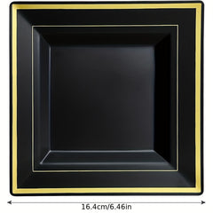 10pcs Disposable Dinner Plate 16 Dessert Plate 