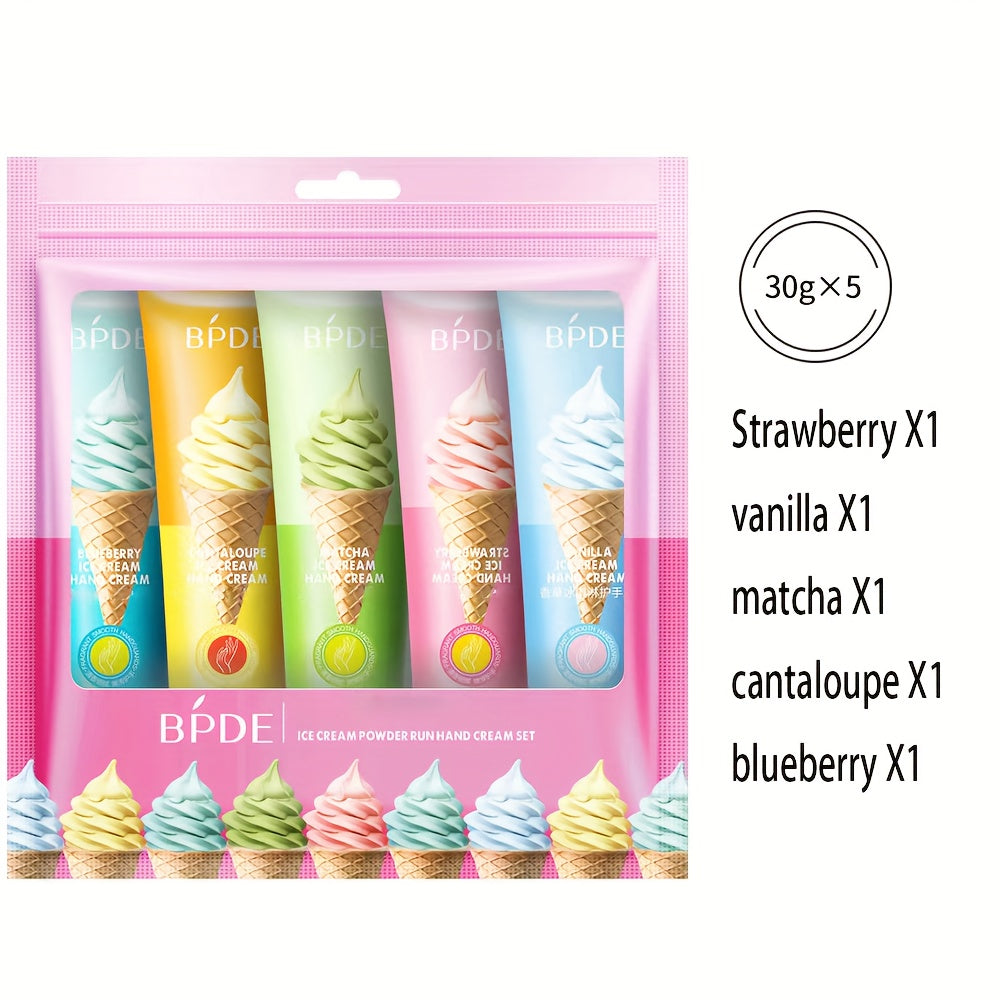 Fragrance Hand Cream Set - Moisturizing & Nourishing, Reduces Dry Hands
