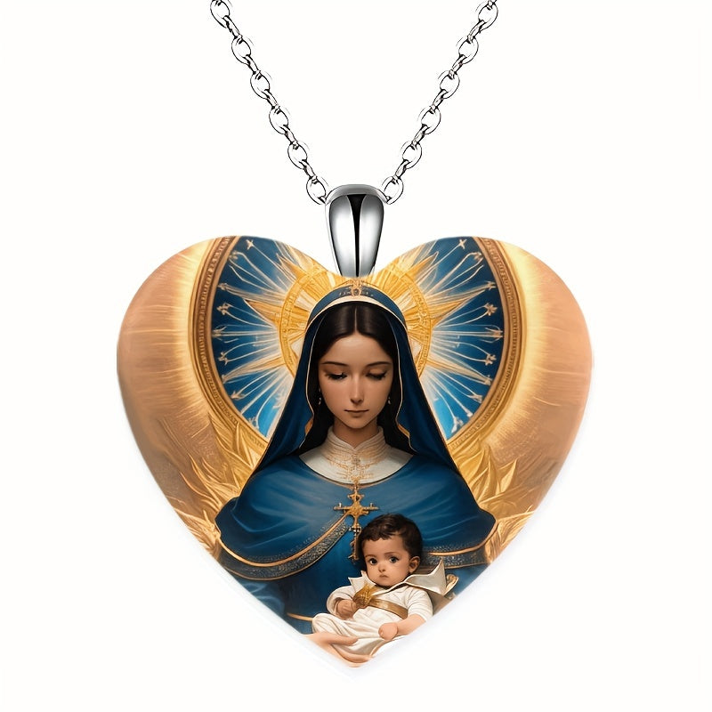 Heart Shaped Pendant Necklace Women Jewelry Christmas Easter Gift