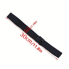 Polyester Knitted Elastic Bandage Wig Cover Mesh Edge Band Headband