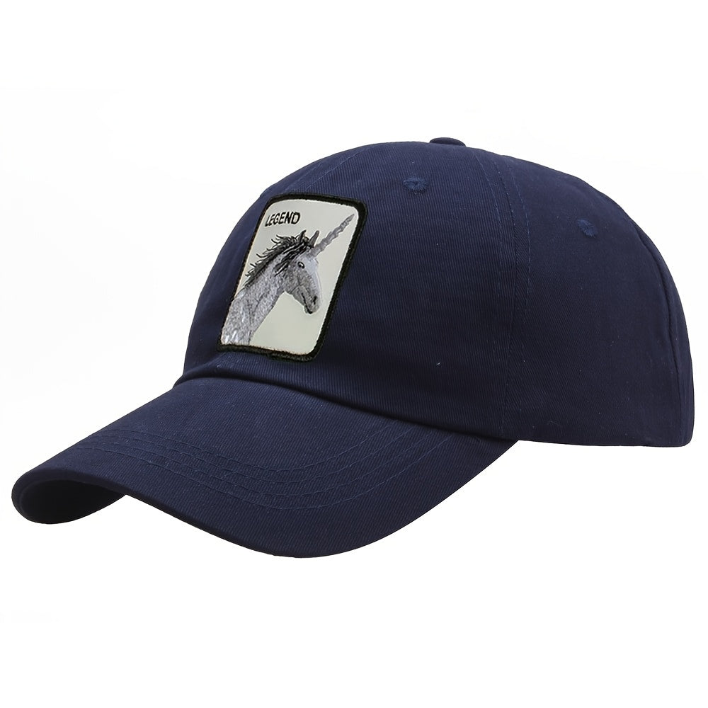 Animal Cartoon Sunscreen Hat Baseball Cap Embroidered Sun Visor Hat