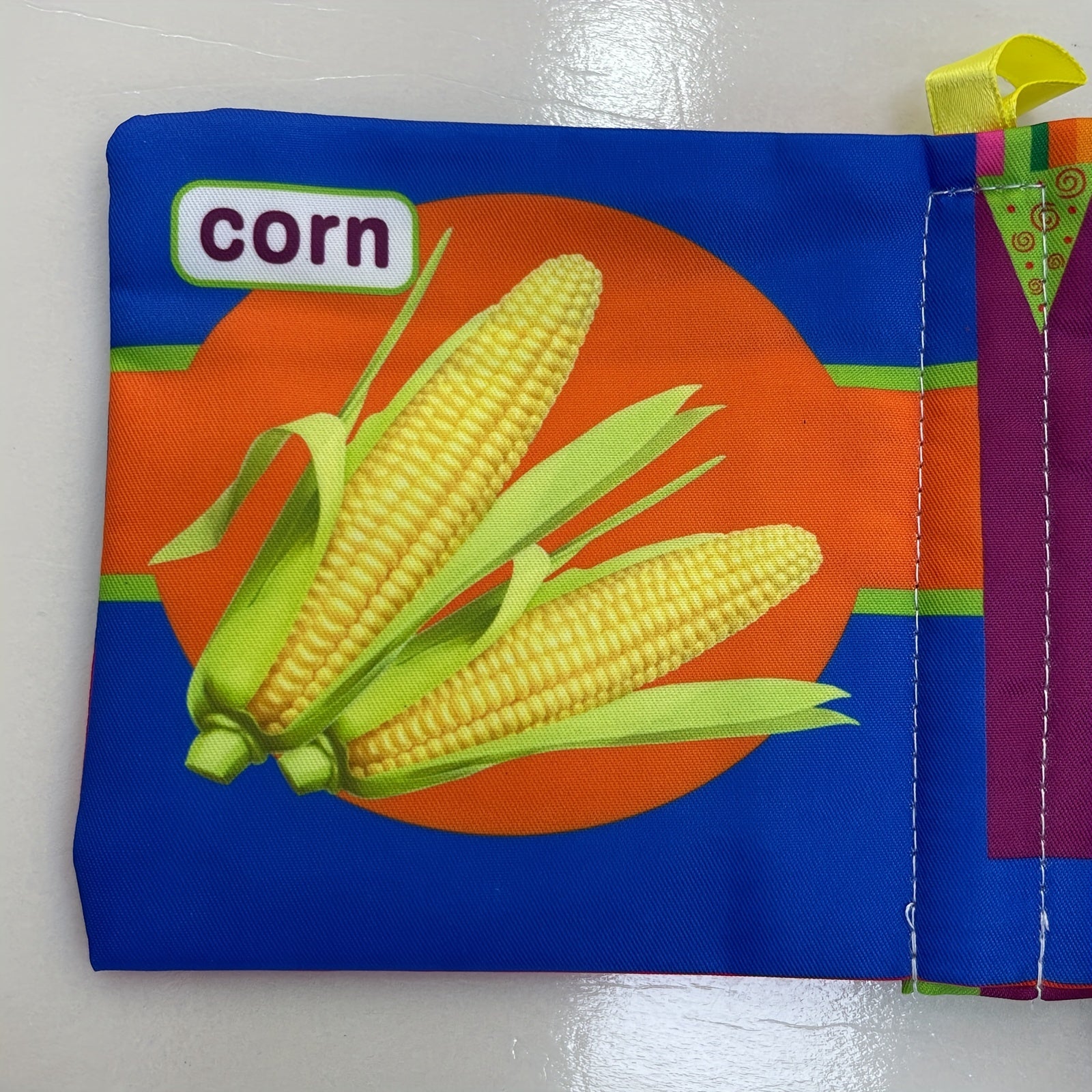 Interactive Vegetables Cloth Book for Babies