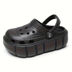 Women's Platform Clogs Casual Garden Shoes Lightweight Beach Shoes