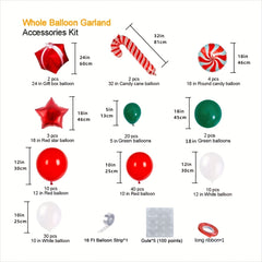 Christmas Garland Arch Inflatable Props Set
