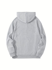 Shark Print Hoodie for Men Casual Graphic Pullover Sweatshirt