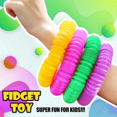 11pcs Pop Tubes Activity Toys For Kids 18M-12Yrs