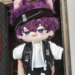 7inch Doll Clothes Set with Hairband Jacket Coat Underwear Pants