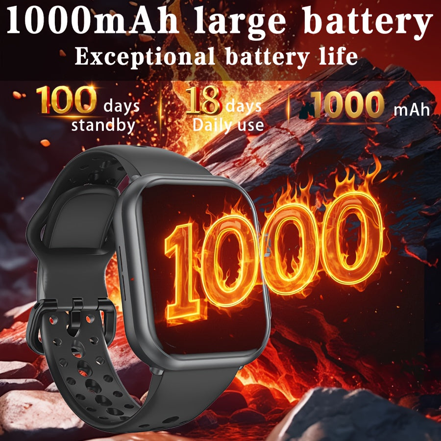 Meatball Smart Watch: HD Display, Long Battery Life, 110 Exercise Modes