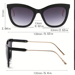 Y2K Cat Eye Sunglasses Gradient Anti Glare UV400
