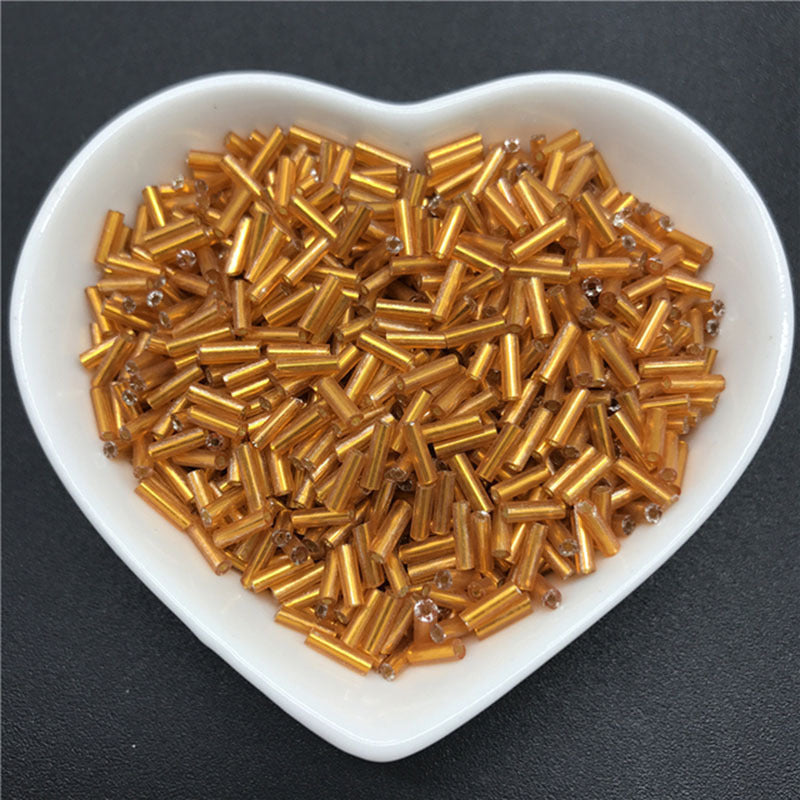 300pcs 6mm Tube Beads DIY Necklace Bracelet Making Materials