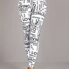 Slim Leggings High Waist Long Length Casual Leggings