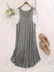 3 Pack Plus Size Basic Sleep Dress Set Women's Plus