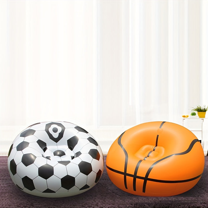 1pc Inflatable Sofa Stool Leisure Lazy Chair Thickened Recliner Sofa