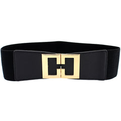 Wide Waistband Women's Elastic Belt for Dress Decoration