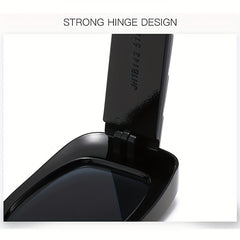Retro Square Frame Men's Sunglasses Hip hop Style Sunglasses