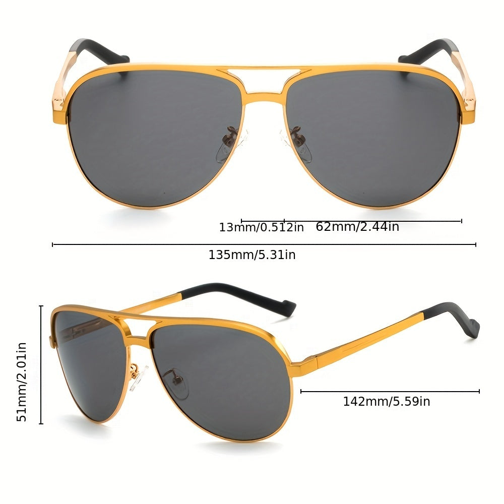 Aviator Polarized Men's Sunglasses UV Protection