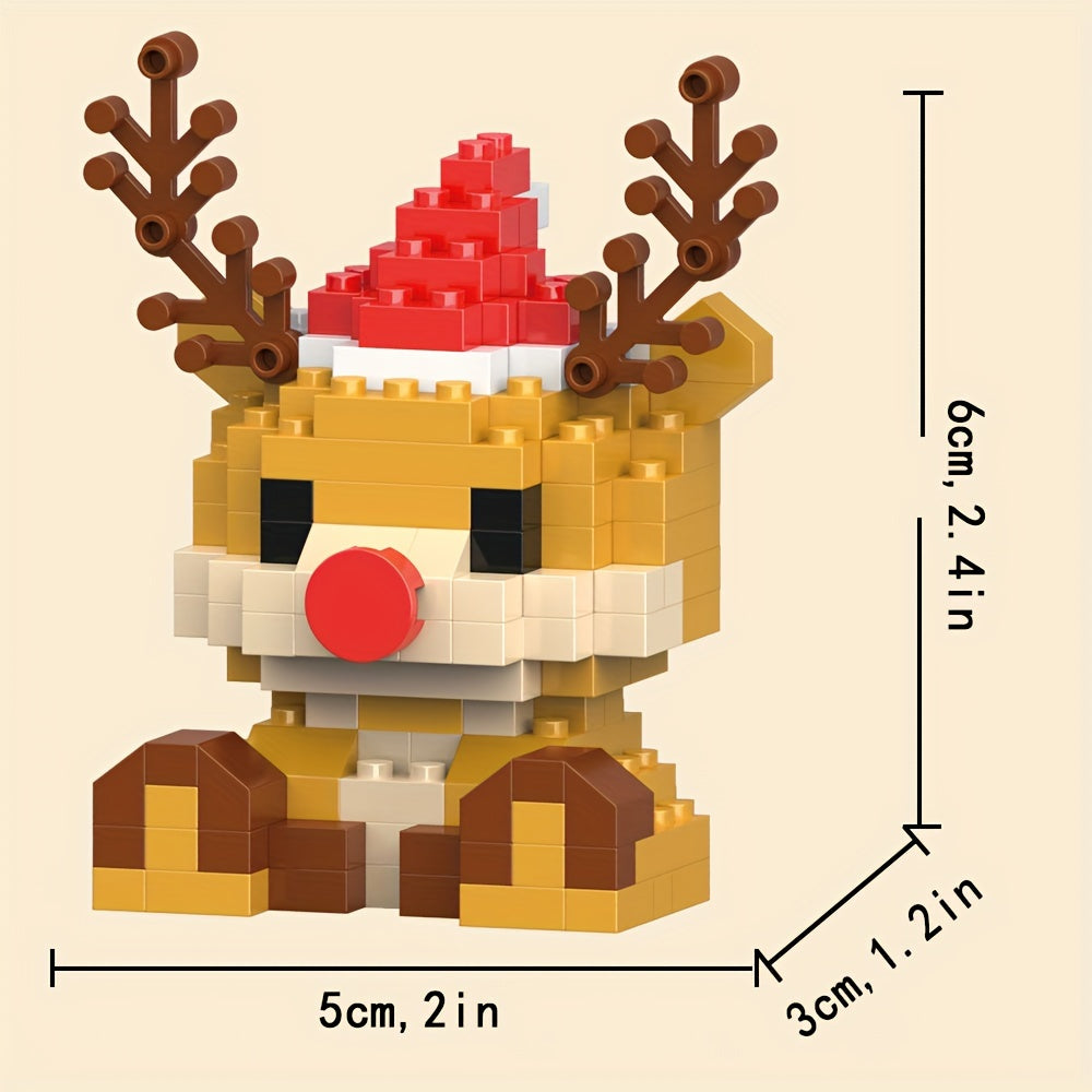 Christmas Characters Building Blocks Toys Set