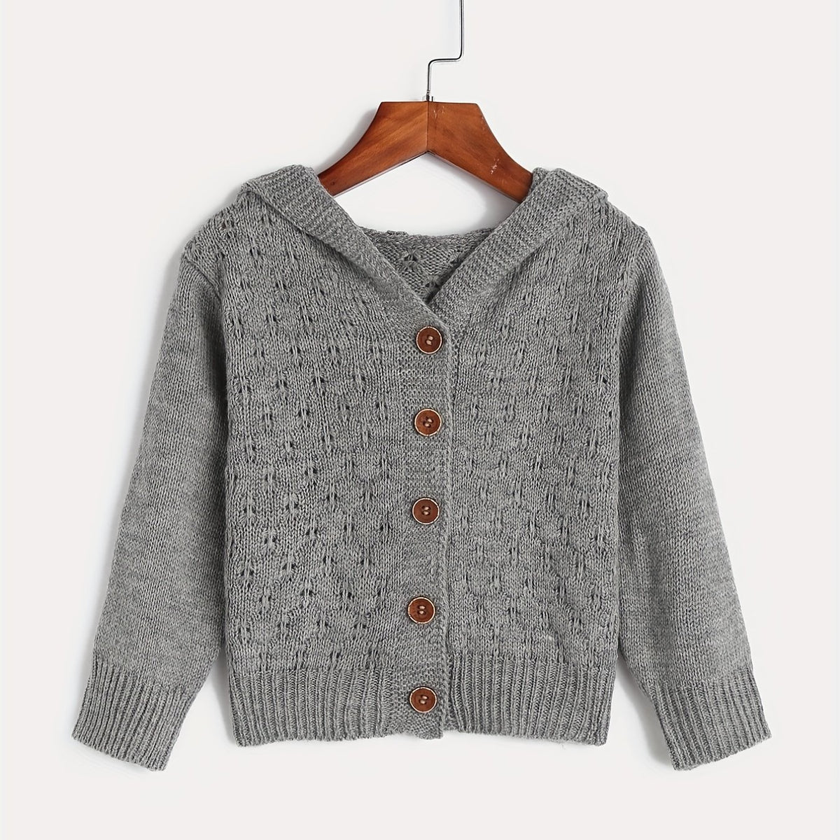 Baby Girl's Cardigan Sweater Toddler's Long Sleeve Button Down Top