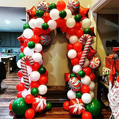 18" Dark Green Balloon Set for Christmas Party and Birthday Decor