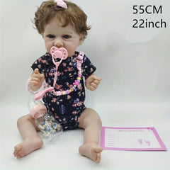 55 88 Cm Reborn Doll Painted Vinyl Birthday Christmas