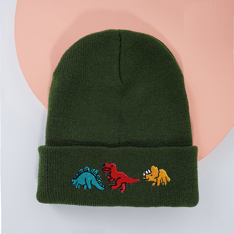 Dinosaur Baby Hat Toddler Boy Winter Beanie Gift