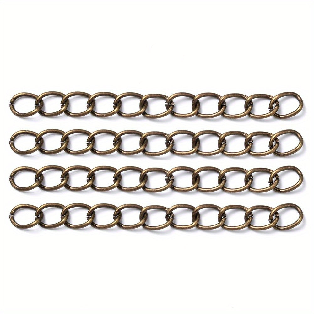 30pcs Bulk Bracelet Necklace Extension Chains 1.969in for DIY Jewelry Making