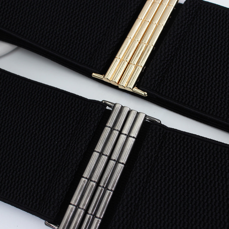 Elastic Belt Women's Belt Wide Waist Covering Decor
