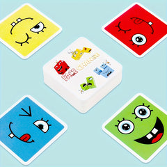 Wooden Face Changing Puzzle Board Game for Children