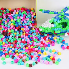 Small Particle Building Blocks DIY Assembly Toy Stacking Blocks Birthday Gift