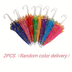 Mini Craft Lace Umbrella Cloth Doll Toy Umbrella Decorative Umbrella
